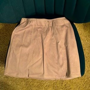 Purple shirt; elastic waistband; small; frock candy